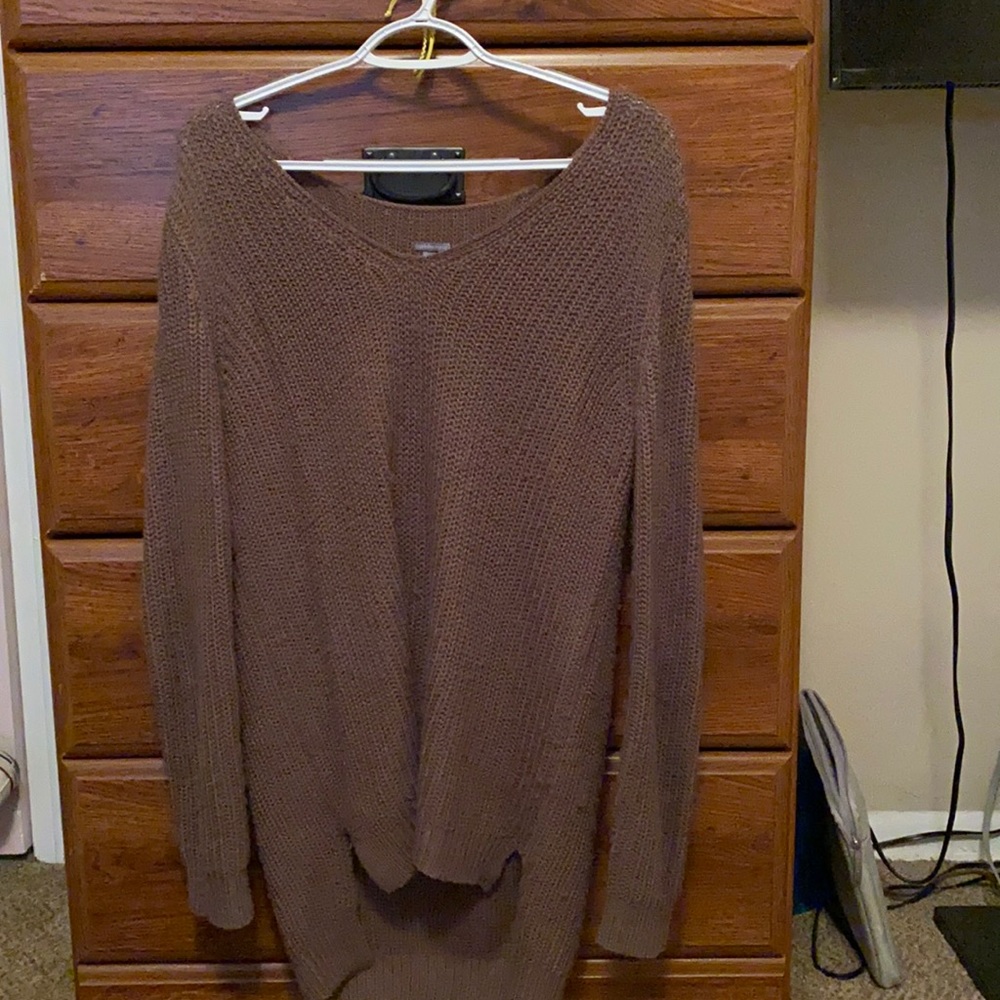 Women’s size M sweater.. purple/brown ish color